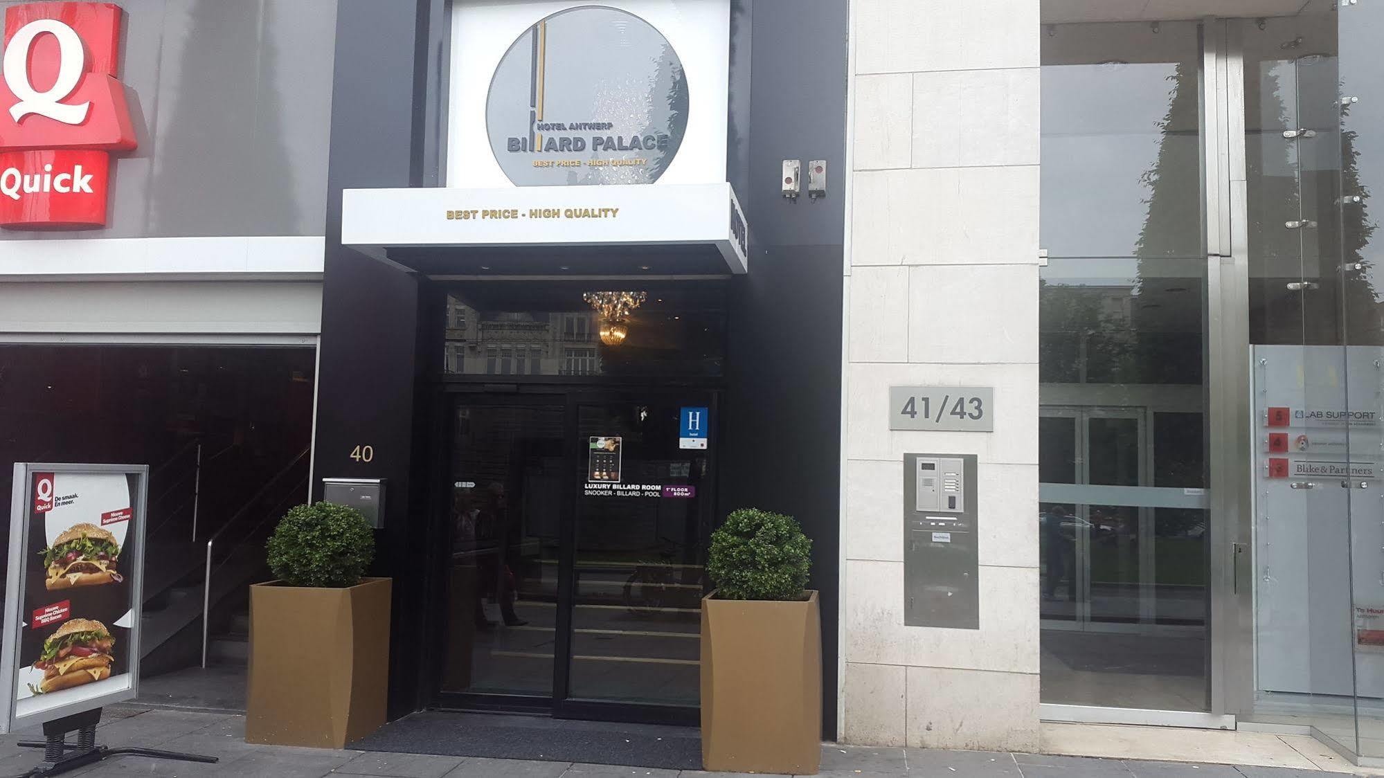 Hotel Antwerp Billard Palace المظهر الخارجي الصورة